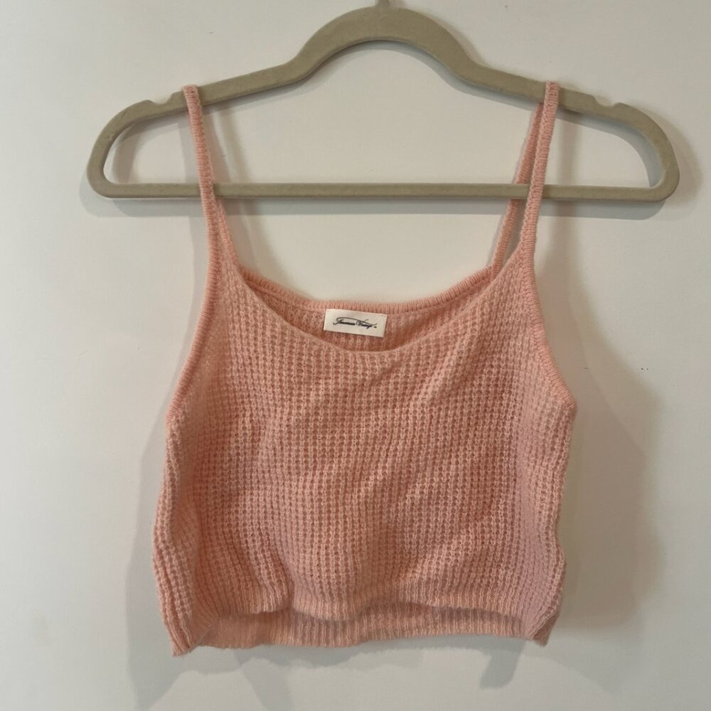 American Vintage pink sweater top
